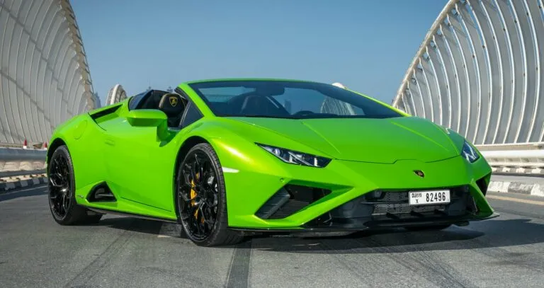 Lamborghini Huracan Evo Spyder Green